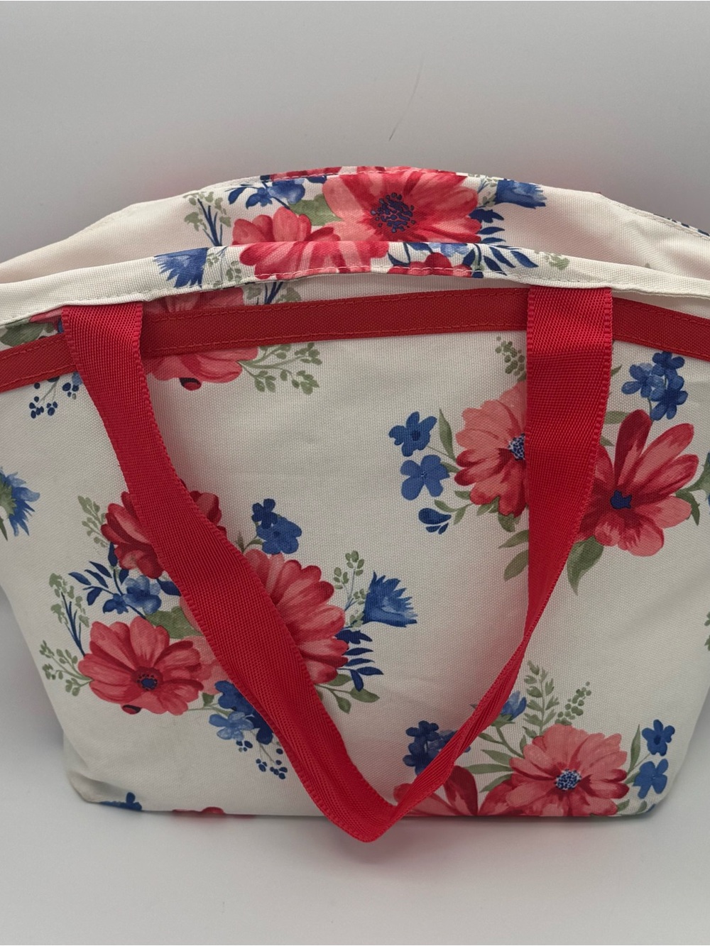 The Pioneer Woman Vintage Cluster Floral Print Insulated Lunch Tote Cooler Bag - Picture 2 of 11